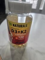 TD Naturals Vitamin D3 + K2  Capsules - Image 3